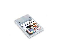 EDDING 1340 STYLO FEUTRE A POINTE VARIABLE PLUSIEURS COLORIS LOT DE 10