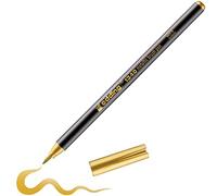 edding 1340 Stylo pinceau métallique doré