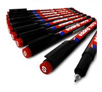 Edding 140S Marqueur Permanent Super Fin 0,3mm Pointe Paquet De 10 Rouge