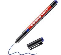 edding - 141 F marqueur permanent pour la rétroprojection, bleu Bleu G