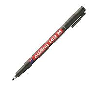 Edding Feutre permanent 142 M (4-142001) pour transparent – pointe 1 mm noir