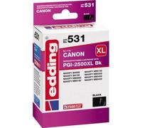 edding 18-531 edding EDD-531 noir Cartouche d'impression compatible avec Canon PGI-2500 XL BK
