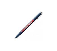edding 1800 feutre fin de précision - noir - 1 stylo - largeur de trait,7 mm - feutre fin pour une écriture et des esquisses précises - Pointe fine gainée métal - adapté aux règles et aux pochoirs
