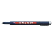 edding 1800 profipen - black - 1 pen - line width 0.25 mm - fineliner pen for pr