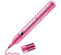 Edding 2000 C Marqueur Permanent - Rose - 1 Stylo - Pointe Ronde 1,5-3 Mm - Sèche Vite - Résiste À L'eau Et À L'essuyage - Pour Carton, Plastique, Bois, Métal - Marqueur Universel