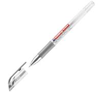 Edding 2185 Roller à encre gel - argent - 1 stylo -,7 mm - stylo gel pour écrire, dessiner, pour mandalas, bullet journals - roller gel, stylo roller