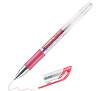 EDDING Roller encre gel E2185, pointe métal 0,7 mm. Coloris Rouge