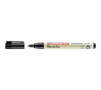 Edding 25 Ecoline Marqueur permanent pointe ogive 1 mm - Noir