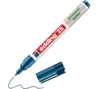 edding Marqueur permanent e-25 EcoLine 4-25003 – Résistant à l'eau – Bleu