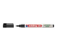 edding Marqueur permanent 25 EcoLine 4-25001 Noir – Résistant à l'eau
