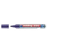 Edding 250-008 250 Marqueur de tableau - rechargeable, 1,5 - 3 mm, violet