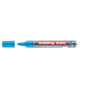 Edding 250-010 250 Marqueur de tableau - rechargeable, 1,5 - 3 mm, bleu clair