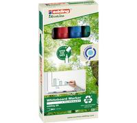 Edding 29 4-29-4 Set de marqueurs pour tableau blanc bleu, vert, rouge, noir 4