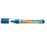 Edding 32-003 32 Marqueur pour chevalet de conférence EcoLine - rechargeable, 1 - 5 mm, bleu