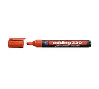 Edding Marqueur permanent E-330 4-330002 - Rouge - Résistant à l'eau