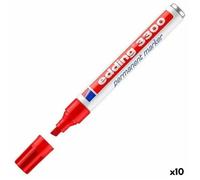 C/10 Rotulador Edding 3300 Rojo Marcador Punta Biselada - [Livre en VO] Inconnu (Auteur)