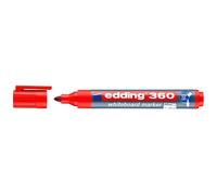 Edding 360-002 10x marqueurs pour tableaux blancs rechargeables 1,5 - 3mm rouge