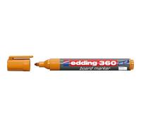 edding Marqueur pour tableaux blancs 360 – orange – pointe ronde 1,5–3 mm – effaçable – 1 stylo