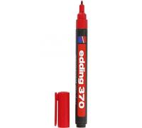 Edding 370 2 370 Marqueur permanent - 1 mm, rouge