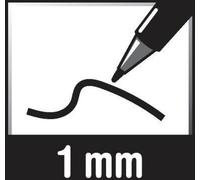 Edding Marqueur Permanent 370 Pointe Fine Vert 1 Mm