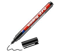 Edding 370 4-370001 Marqueur permanent noir résiste à l'eau: oui