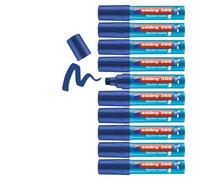 Edding Marqueur 388 – Pointe biseautée 4–12 mm – Bleu – 1 pièce