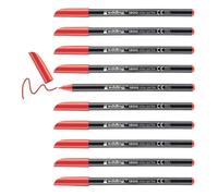 edding 4-1200002 Pointe feutre sharpie 1200 rouge 10pcs