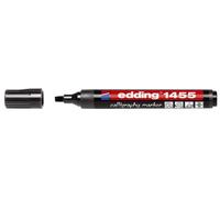 Edding 4-1455001 1455 Feutre de coloriage calligraphie - 1-5 mm, noir