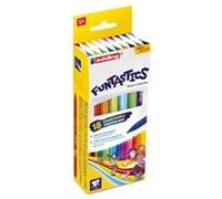 EDDING 4-15-18-1 FEUTRES "FUNTASTIC" POINTE 1 MM LOT DE 18 COLORIS G