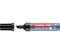 Edding 4-365001 365 Marqueurs pour tableaux blancs - rechargeables, 2 - 7 mm, noir