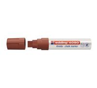 Edding 4-4090007 4090 Marqueur à craie - 4 - 15 mm, brun