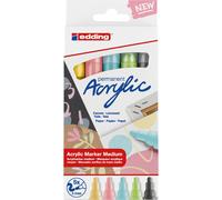 edding 4-5100-5-099 edding 5100 pastell Crayons acryliques couleurs assorties 2,0 - 3,0 mm