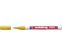 edding Marqueur à peinture 751 à pointe ogive 1 - 2 mm jaune