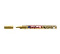 edding Marqueur indélébile 4-753053 Pointe ronde Or 1 pièce G