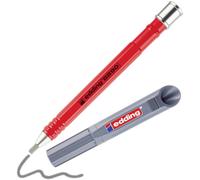 Edding 4-8890-1-1090 Stylo charpentier automatique HB 1 blister