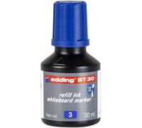 Edding 4-BT30003 BT 30 Recharge - pour marqueurs pour tableaux blancs, 30 ml, bleu