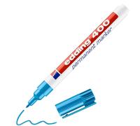 edding 400 permanent marker - light-blue - 1 pen - fine round tip 1 mm - waterpr