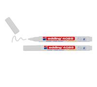 Edding 4085 4-4085-2-1049 Marqueur craie blanc 1 mm, 2 mm
