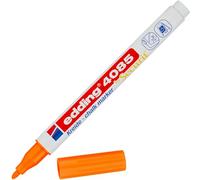 edding Marqueur Craie liquide 4085 – Orange, pointe ronde fine pour tableau noir, verre, déco