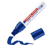 Edding 4090 4-4090003 Marqueur craie bleu 4 mm, 15 mm