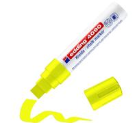 Edding 4-4090065 Marqueur craie jaune fluorescent 4 mm, 15 mm