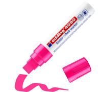 Edding 4090 4-4090069 Marqueur craie rose fluorescent 4 mm, 15 mm