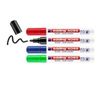 edding Marqueurs à craie 4 pcs Multicolore 4095 Multicolore