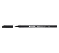Edding 41200001 1200 stylo à bille en fibre - 1 mm, noir