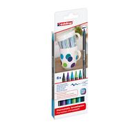 edding 4200 Crayons porcelaine, couleurs assorties 1,0 - 4,0 mm, 6 pces