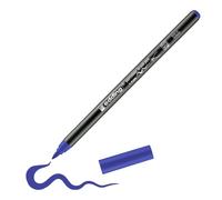 edding 4200 Feutre pointe pinceau pour porcelaine - bleu - 1 stylo - pointe pinceau 1-4 mm - pour peindre et décorer la céramique, porcelaine - va au lave-vaisselle, encre opaque, séchage rapide
