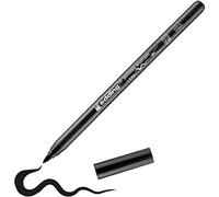 EDDING Lot de 3 Feutres Pointe Pinceau Porcelaine 4200 Noir 1-4 mm