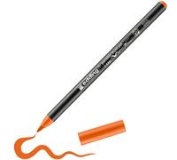 edding 4200 Feutre pointe pinceau pour porcelaine - orange - 1 stylo - pointe pinceau 1-4 mm - pour peindre et décorer la céramique, porcelaine - va au lave-vaisselle, encre opaque, séchage rapide