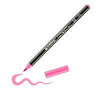 edding 4200 Feutre pointe pinceau pour porcelaine - rose - 1 stylo - pointe pinceau 1-4 mm - pour peindre et décorer la céramique, porcelaine - va au lave-vaisselle, encre opaque, séchage rapide,Unité