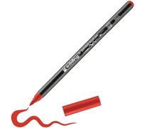edding Feutre porcelaine 4200 – pointe pinceau 1-4 mm, rouge, encre opaque, lave-vaisselle – 1 stylo
